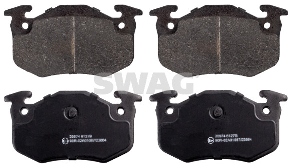 Brake Pad Set, disc brake - 60 91 6189 SWAG